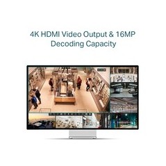 VIGI NVR1104H-4P V1 Standalone NVR - High Performance Video Surveillance Solution for Ultimate Security